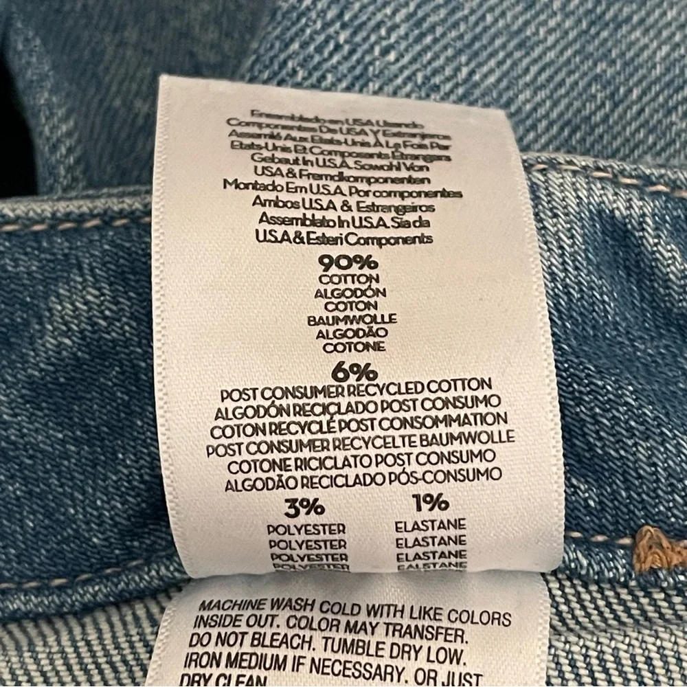 MOTHER The Patch Pocket Private Flood Jeans Size 32 NWT